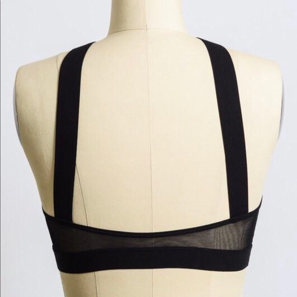 Reversible Criss Cross Spandex Push Up Bralette - Picture 4 of 7